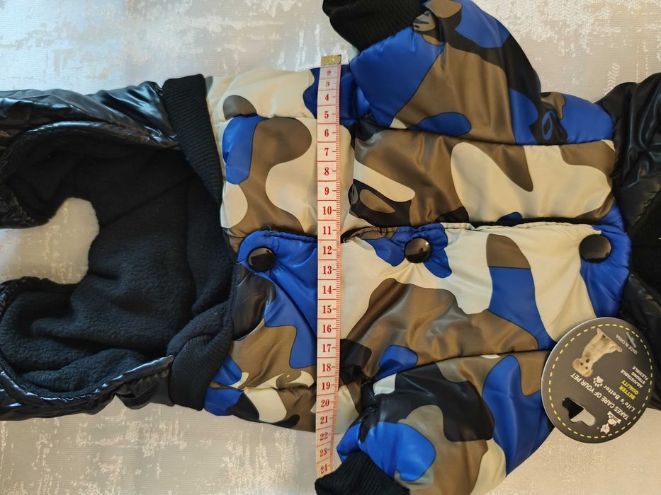 Casaco Impermeável para Cão, Tamanho L