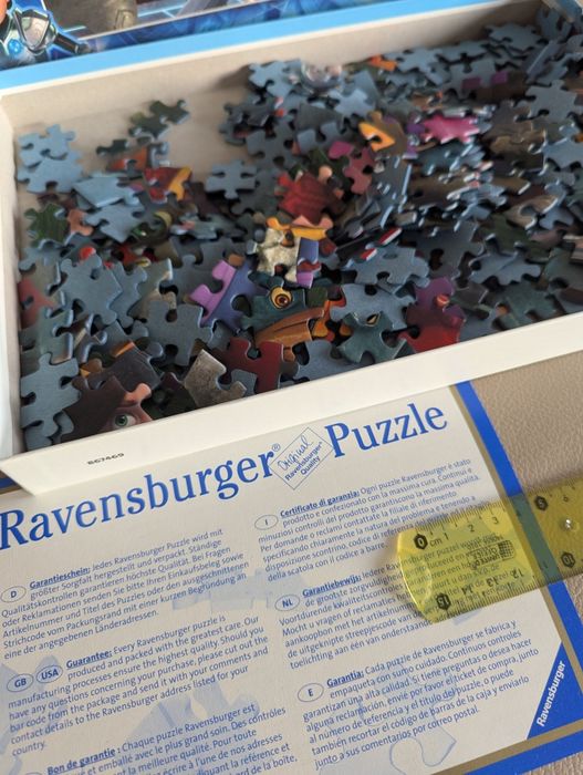 Puzzle 300 peças Caçadores de Trolls - COMO NOVO