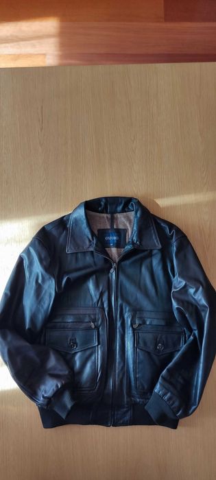 Casaco Pele Oxford Homem