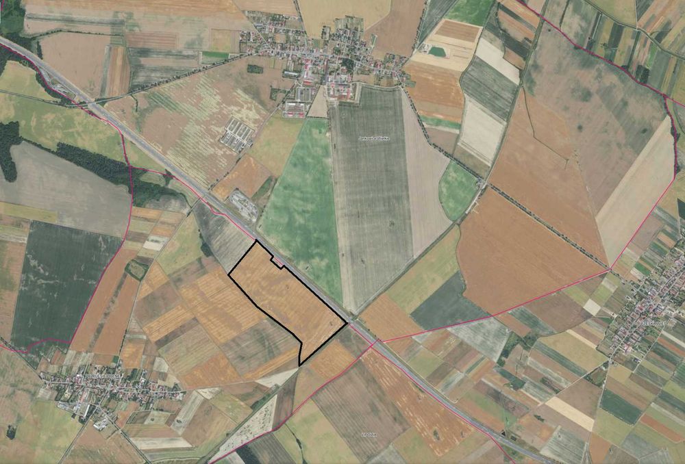 Działka rolna w Przylesiu Dolnym bezpośrednio przy autostradzie A4 -33,6 ha - Widok 4