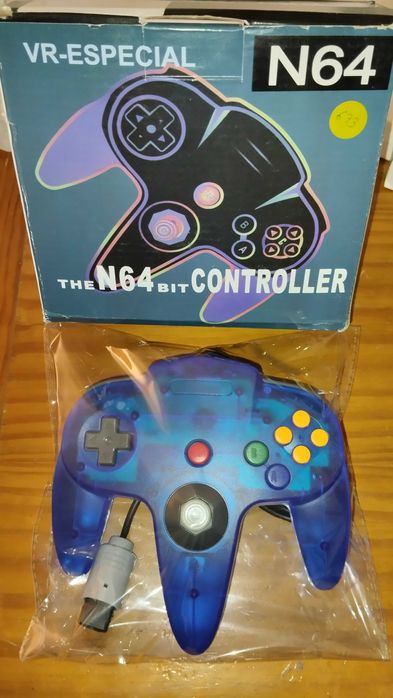 Comando / Controle para Nintendo 64 - Novo e Lacrado