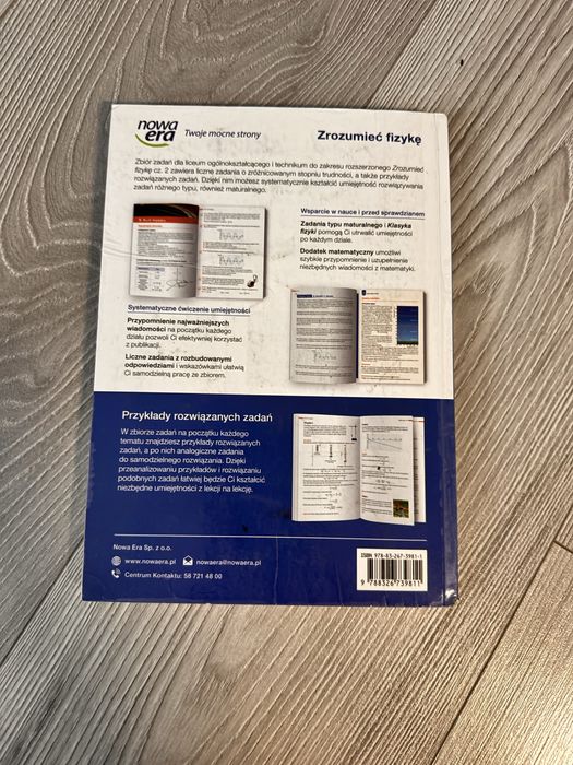 Zbior zadan zrozumiec fizyke 2 nowa era