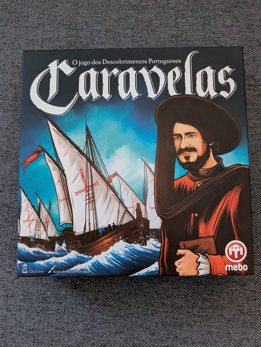 Caravelas jogo tabuleiro