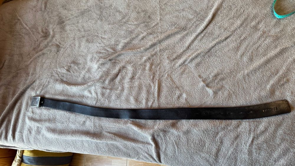 Skórzany pasek do spodni Wedan, dł.95 cm