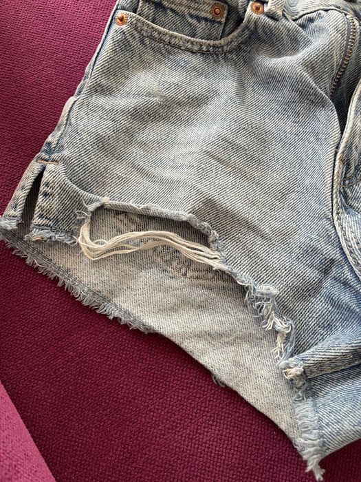 Super spodenki jeansowe Zara dziewczece r134/9