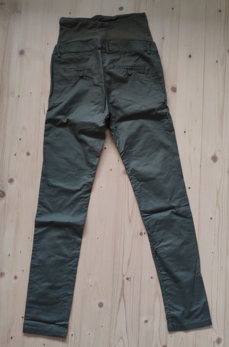 Spodnie ciążowe w kolorze khaki