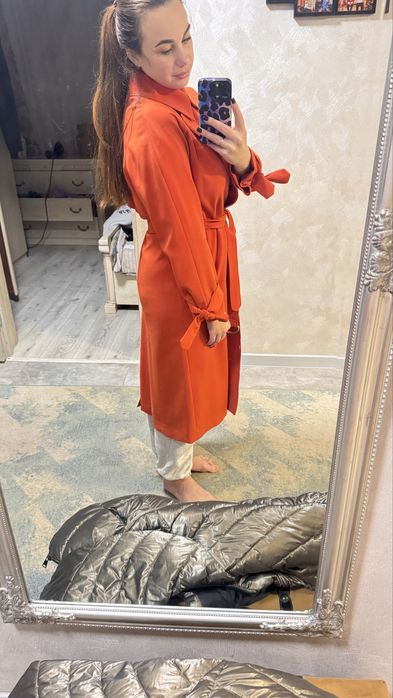 Пальто плащ тренч зара