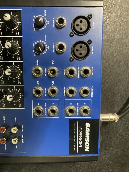 Пассивный Микшерный Пульт Samson MDR 624 микшер