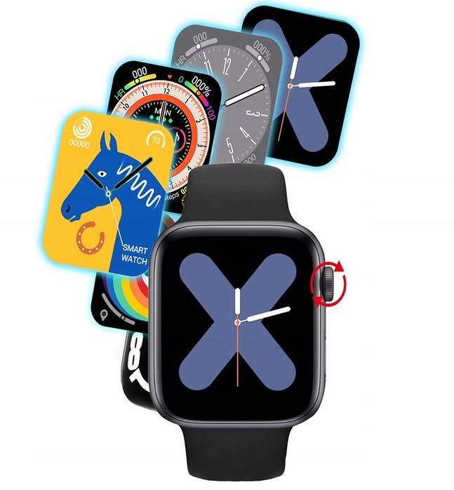 Smartwatch Zegarek Polskie Menu Rozmowy Sport Smart Watch Męski Oraz D