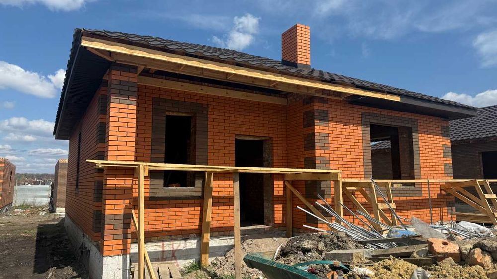 Новий будинок 68 м² біля лісу, Тяжилів (Вінниця).