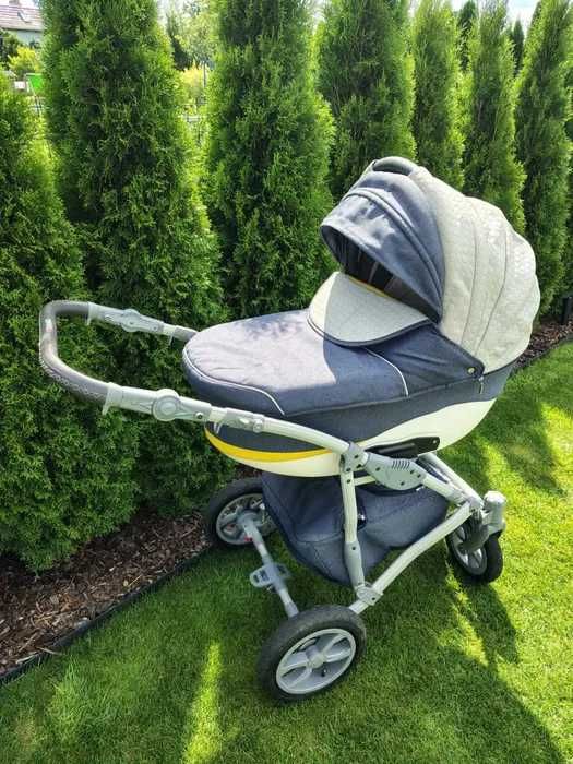 Wózek dziecięcy  gondola + spacerówka  Camarelo Sirio n