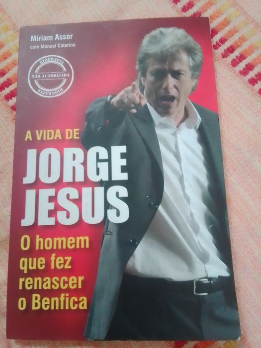 Livro Jorge Jesus excelente estado só 5€