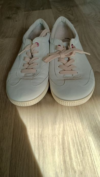 Шкіряні кросівки-кеди,макасини ECCO розмір 39.