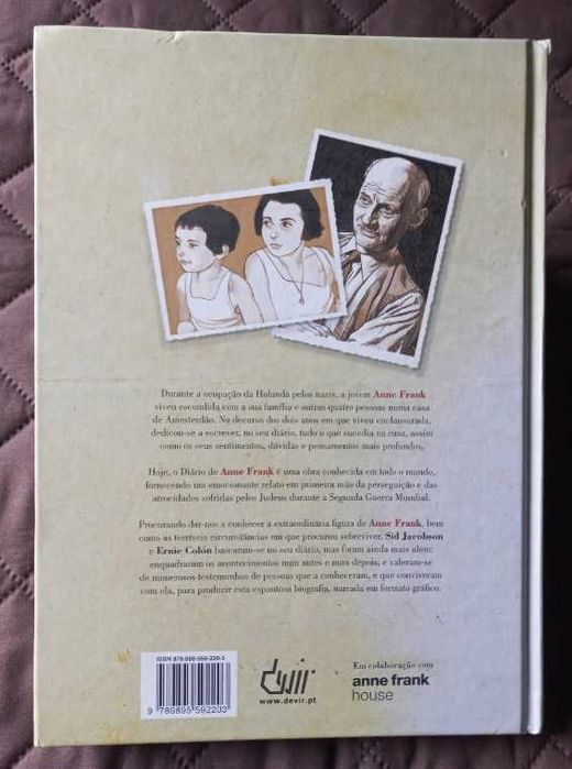 Anne Frank; Biografia Gráfica - Ernie Colon e Sid Jacobson