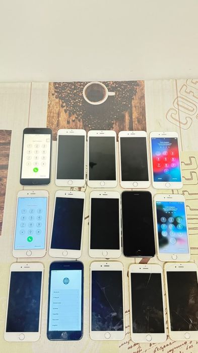 Продам одним лотом 15 телефонов Apple iPhone.
