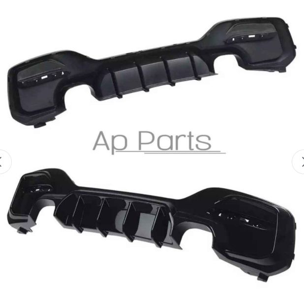 Bmw difusor f20 f21 lci M Performance preto brilhante