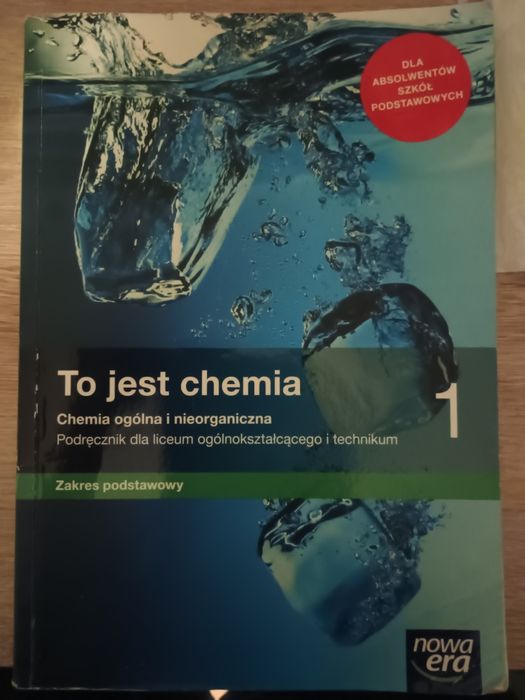 To jest chemia 1 zakres podstawowy