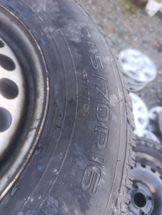 Koła felgi opony volkswagen amarok 245/70/16