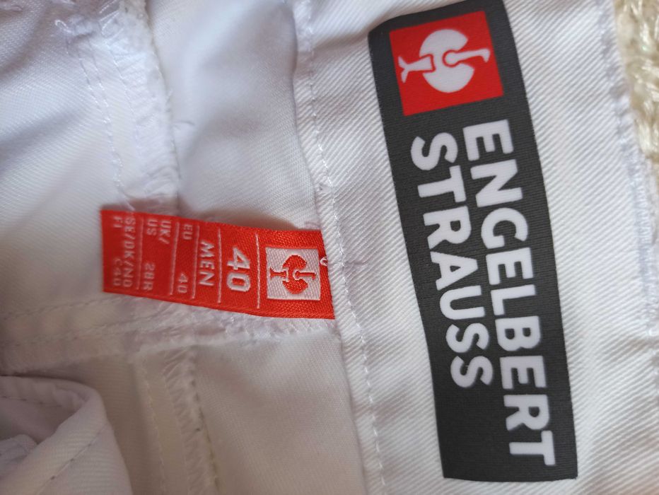 Робочі штани Engelbert Strauss e.s. motion ten (Розмір 40 / XS-S) білі