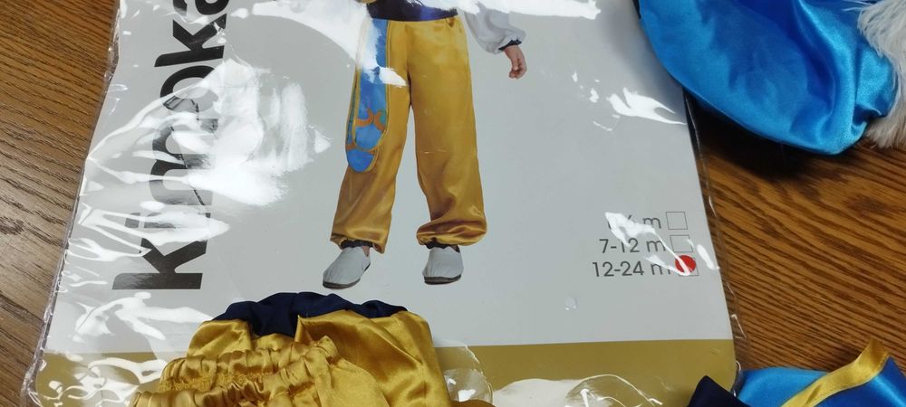 Fato carnaval menino - Príncipe da Arábia - 12- 24 meses