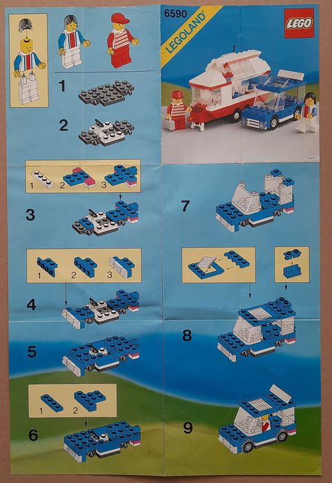 LEGO 6590 Vacation Camper z instrukcją
