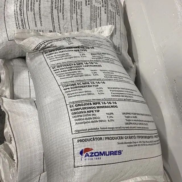 Добриво для агрономів NPK 16/16/16, мішок 50 кг