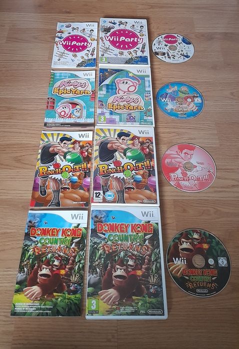 Jogos Wii Nintendo Wii/Wii U (Originais e Completos)