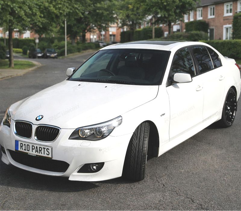KIT CARROÇARIA BMW E60 03-07 LOOK M5 PDC SRA + NEVOEIROS