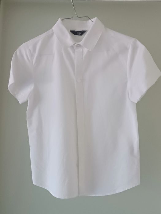 Camisa branca menino T.9/10A