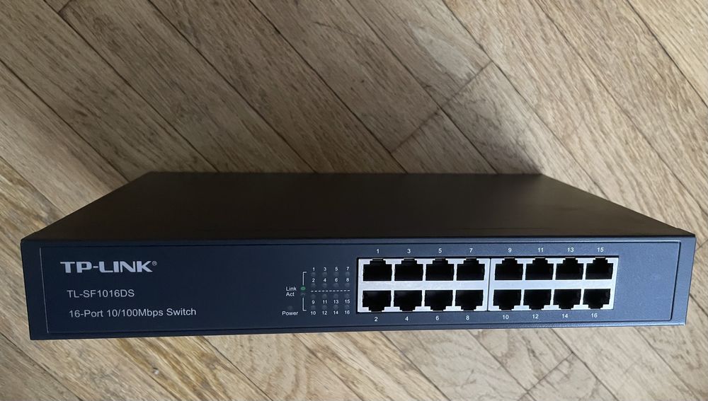 Комутатор мережевий TP-Link TL-SF1016DS