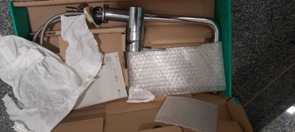Torneira misturadora de cozinha GROHE 32168000 cromado brilhante, como nova