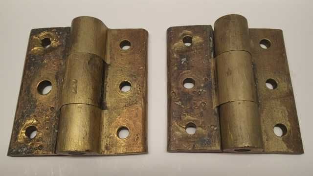 Dobradiças antigas em Bronze