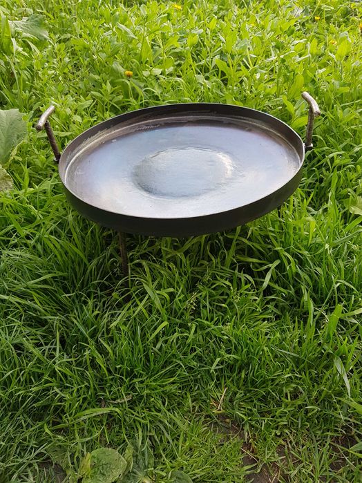 Сковорода із диска борони 7 мм справжньої тракторної 50 і 60 см мангал