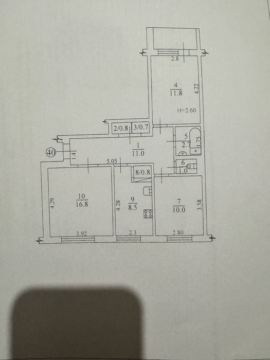 Продам 3 кім квартиру район Пацаева