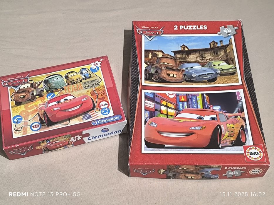 Puzzle Cars, 7 układanek