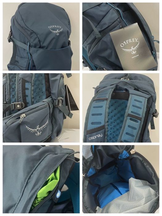 Туристичний рюкзак Osprey Skarab 22l, 30l / трекінговий рюкзак Оспрей