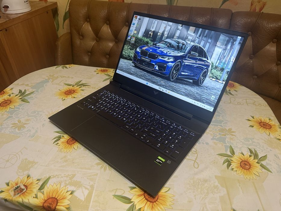 Топовий ігровий ноут HP Victus 16 (Ryzen 5 6ядер, GTX 1650 4GB)