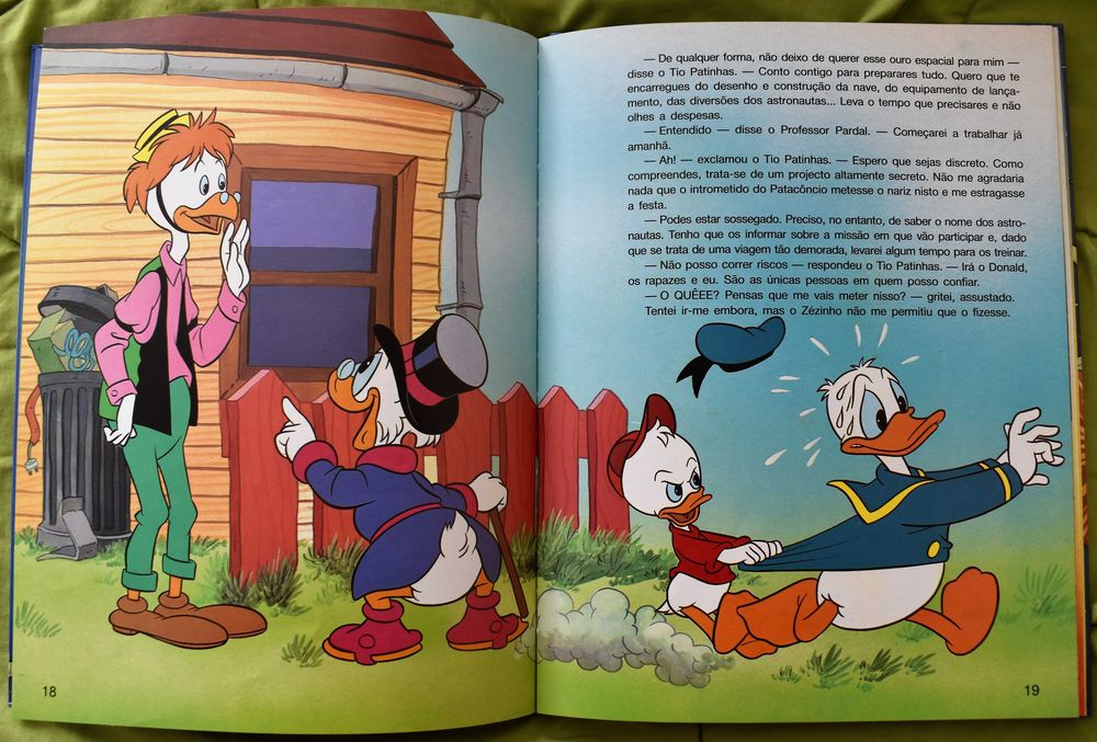 Pato Donald - Astronauta