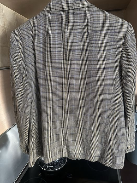 Marynarka Delmond International w kratę