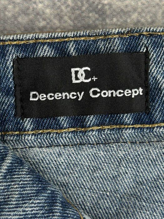 Джинси сині baggy faded jeans archive distressed джинсы синие камо