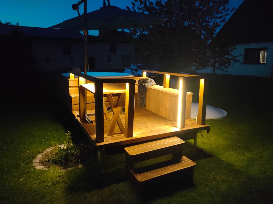 Mobilne SPA - Balia ogrodowa / Sauna
