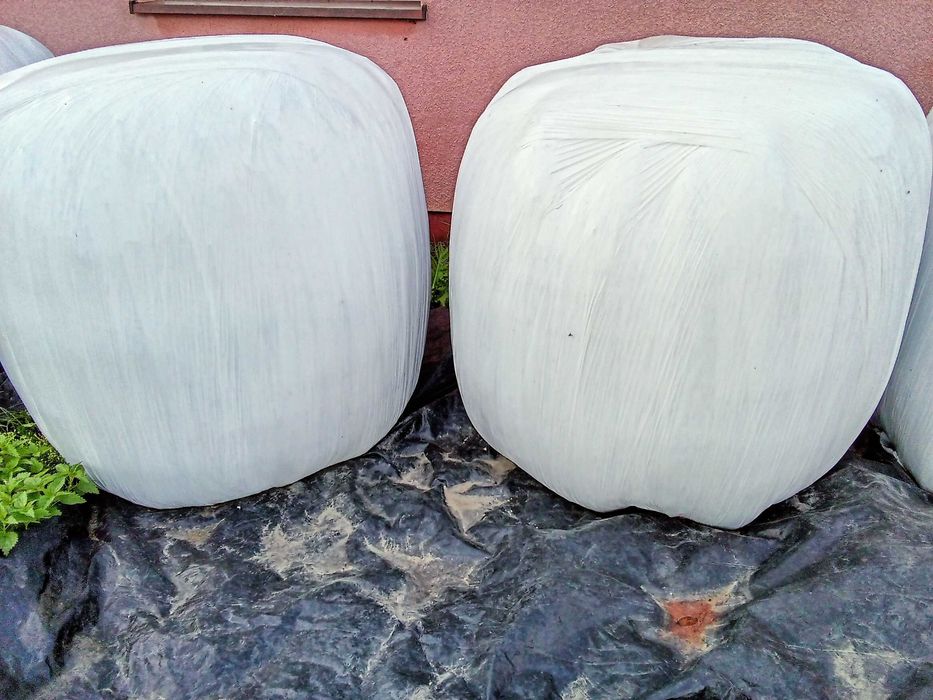 Sianokiszonka z lucerny bele 120x120 zamiana na obornik