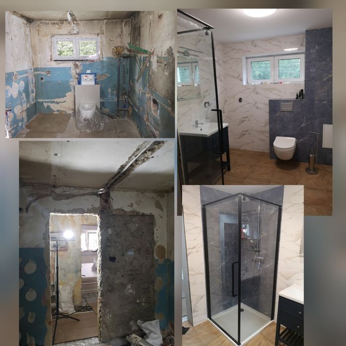 Wykończenia wnętrz / Remont/, prace budowlane