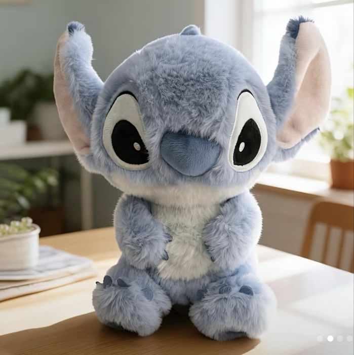 Знижка!Стіч синій ліло та стіч мʼяка іграшка плюшева з вушками