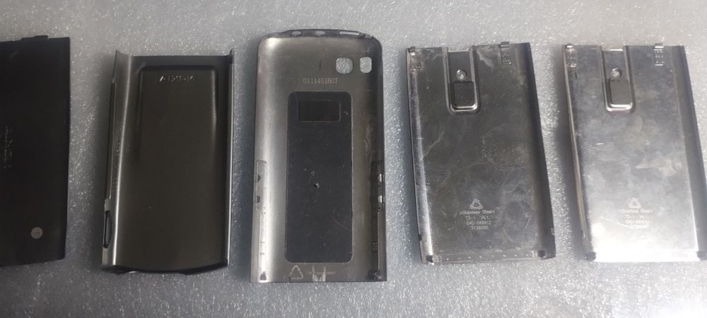 Nokia задні кришки металеві Е серія, Nokia E51 E55 E66 , Nokia X 2- 00, Nokia  C3-01.