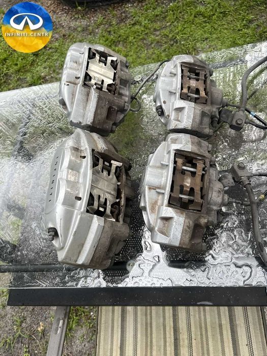 AKEBONO Sport Тормоза суппорт Комплект INFINITI Q50 Q60 Q70 qx50 qx60