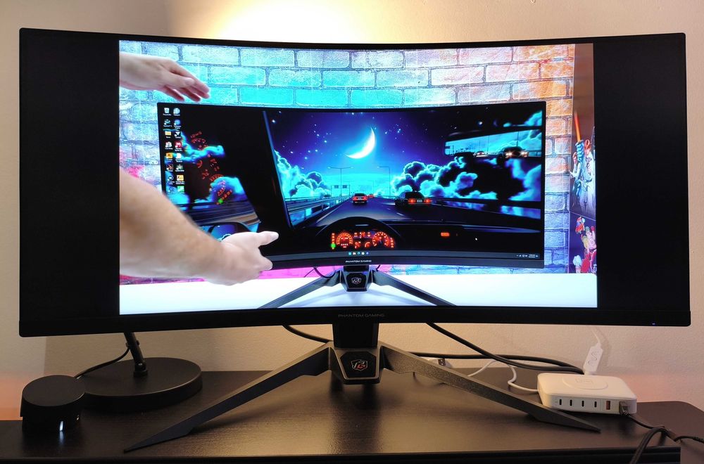 Monitor ASRock Phantom Gaming PG34WQ | 34'' | 165 Hz | UltraWide QHD
