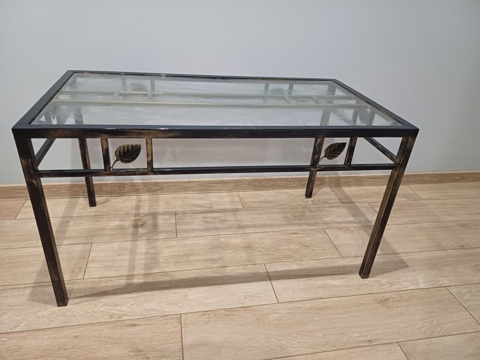 Stolik ława metalowa