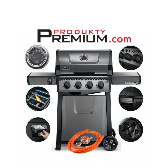 Grill gazowy ogrodowy Napoleon Freestyle 425 PGT okazje do - 50%