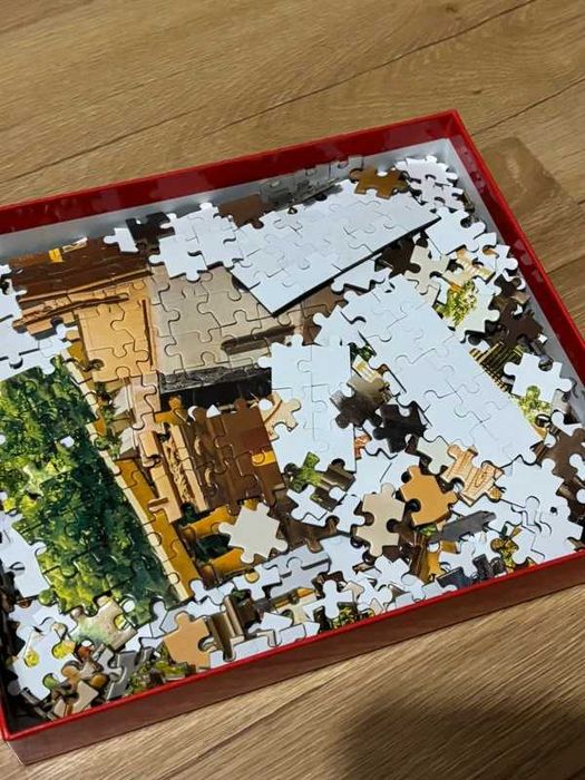 Puzzle Paryż wieża Eiffla 1000